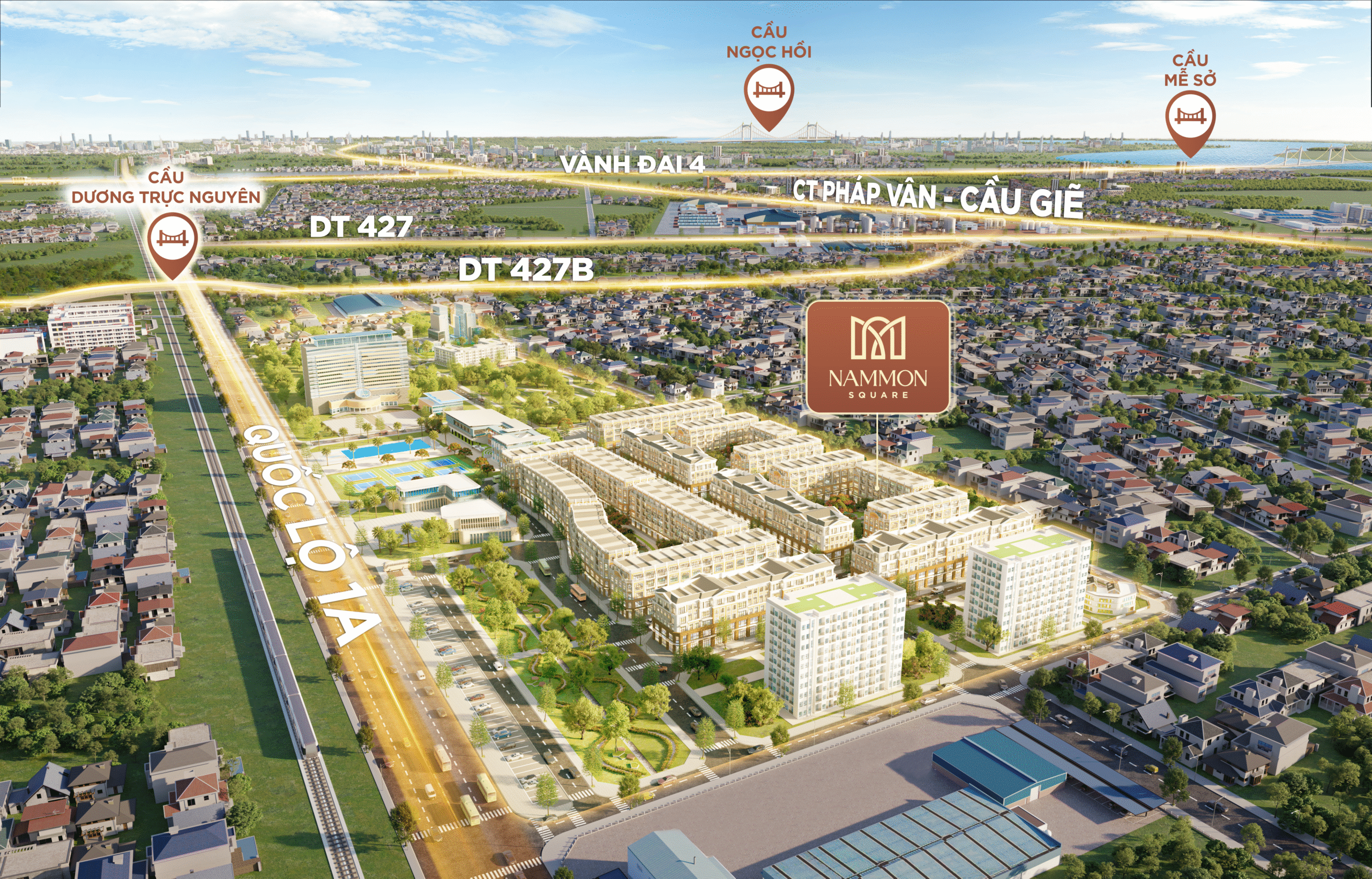 Toàn cảnh Nammon Square Thường Tín