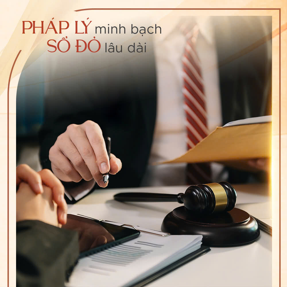 Pháp lý minh bạch, sổ đỏ lâu dài tại NamMon Square