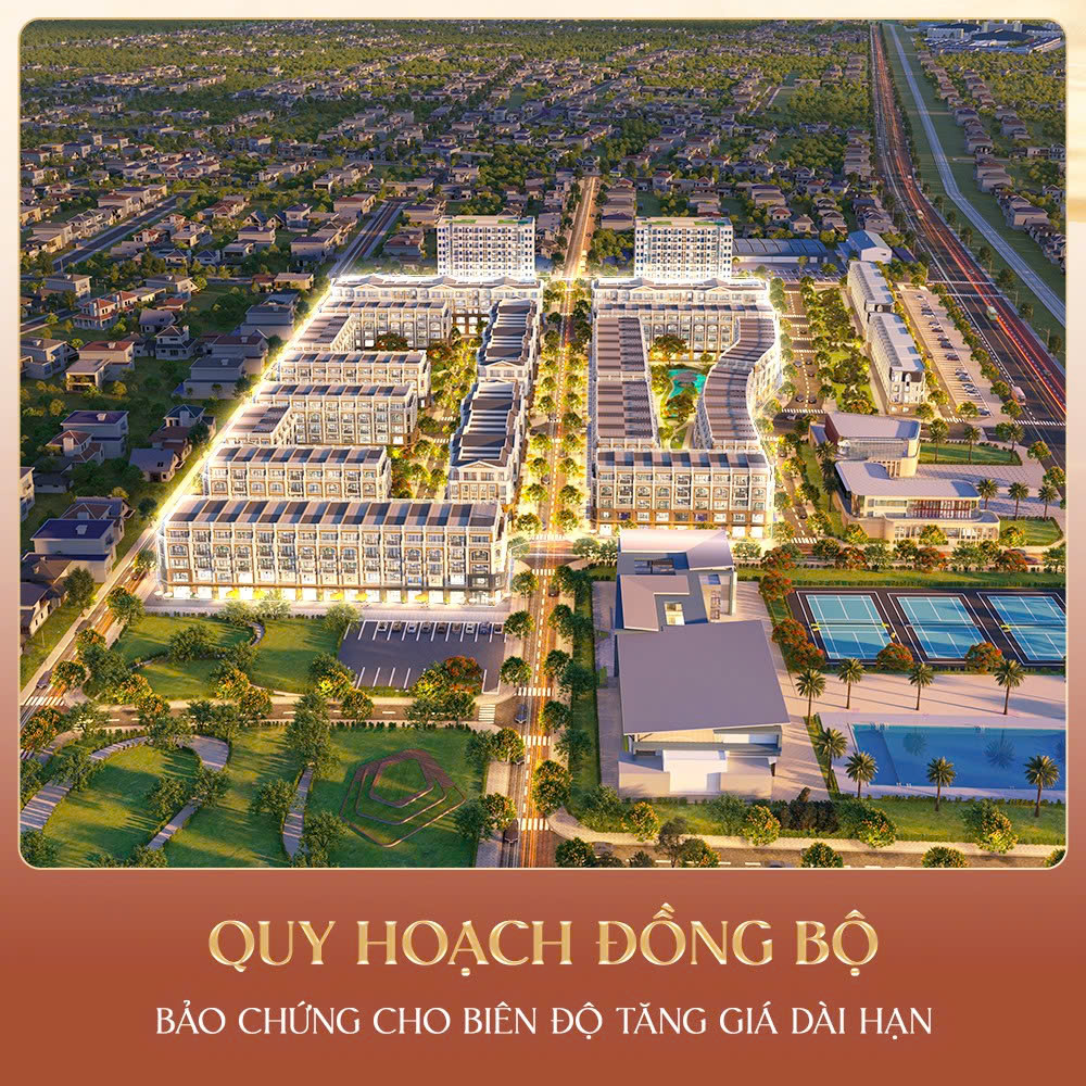 Quy hoạch đồng bộ NamMon Thường Tín – cấu trúc trục chính và lõi tiện ích