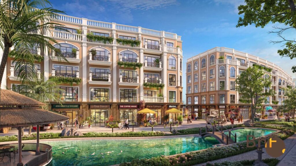 Phố thương mại NamMon Square – mặt tiền shophouse phù hợp khai thác dòng khách sự kiện